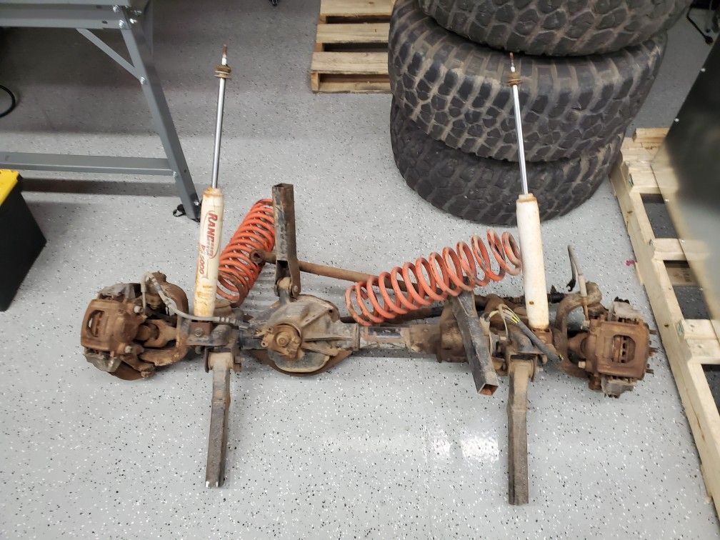 Jeep Axle, Cherokee, Disc Brake, Lift Coils