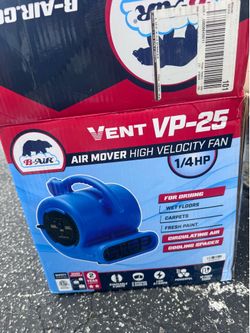 Industrial fan,open box