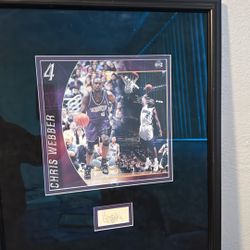 Autograph Chris Weber