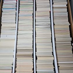 MONSTER BOXES OF FOOTBALL AND BASEBALL CARDS