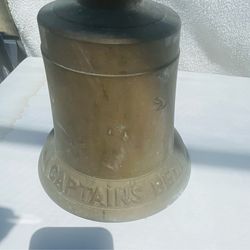 Large Brass Captains Bell  very loud