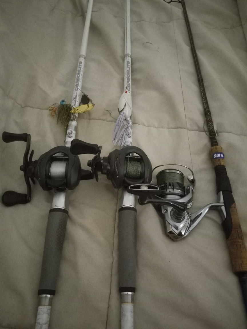 Bass Fishing Lot 
