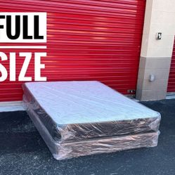 NEW Mattress Full Size With Box Spring // Offer  🚚