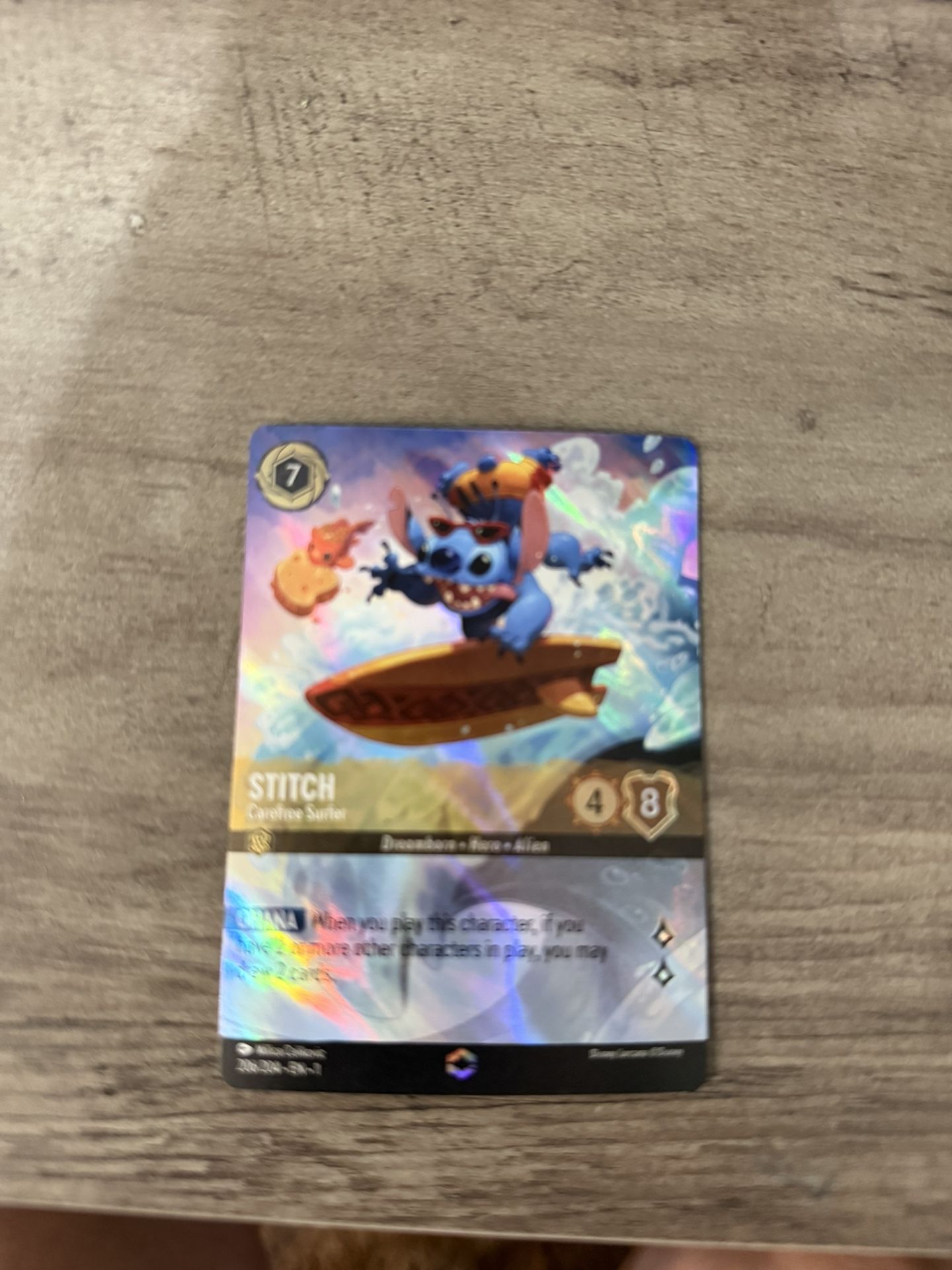 Stitch Carefree Surfer Enchanted