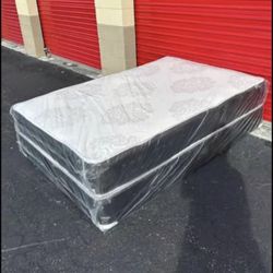 NEW Mattress Full Size With Box Spring // Offer  🚚