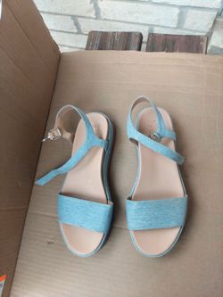 Women's Naturalizer Jane Platform Sandals Shoes Size 10M