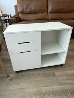 Rolling Craft/Utility Cart with Drawers