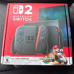 NINTENDO Switch 2 - Switch 2+ Mario Kart World Bundle For Sale! SEALED & Brand New!