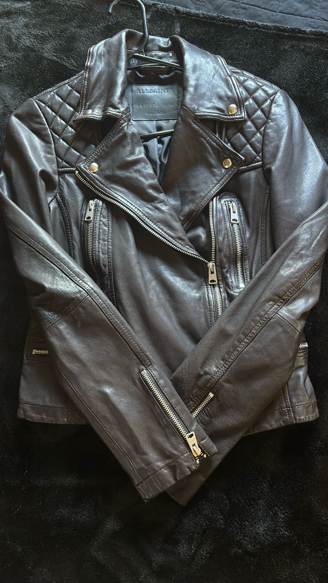 All Saints Leather Jacket