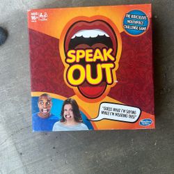 Speak Out Game 