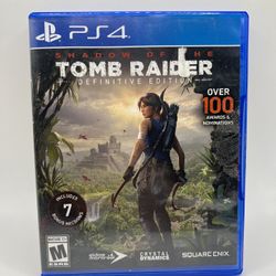 Shadow of the Tomb Raider: Definitive Edition | Playstation 4 No Inserts