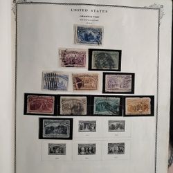 1893 Columbian Issue Short Set