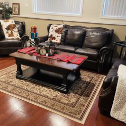 Leather Living Room Set 