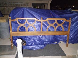 Vintage King headboard