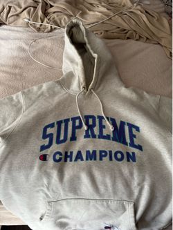 Supreme x champion hoodie