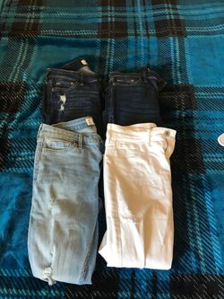 Holister jeans all size 5 r waist 27 by 30