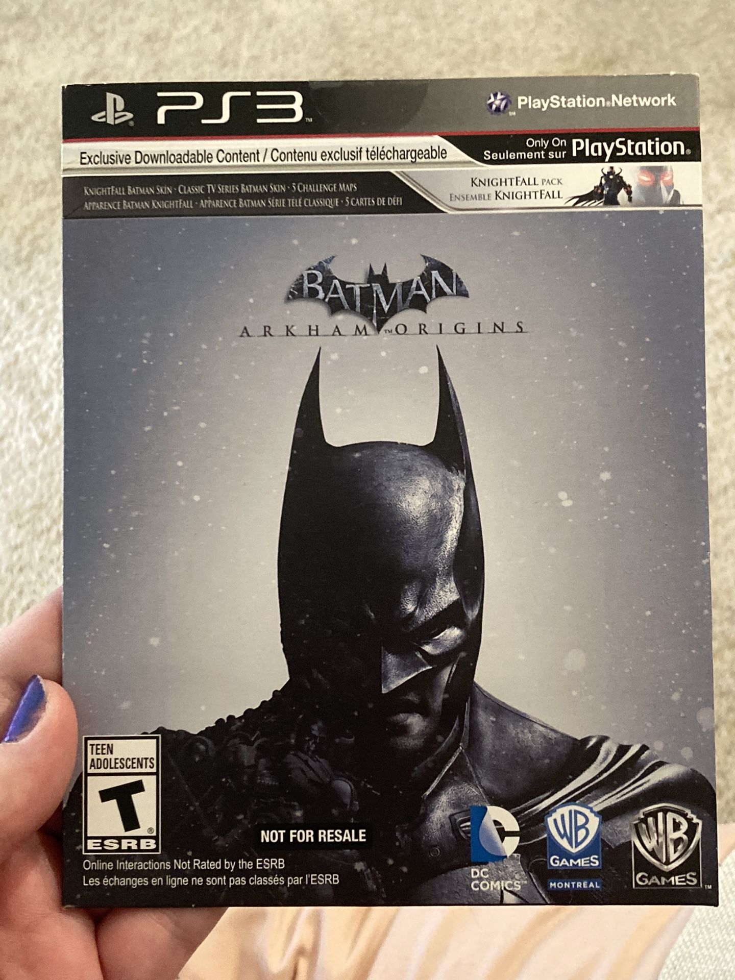 Batman Arkham Origins PS3