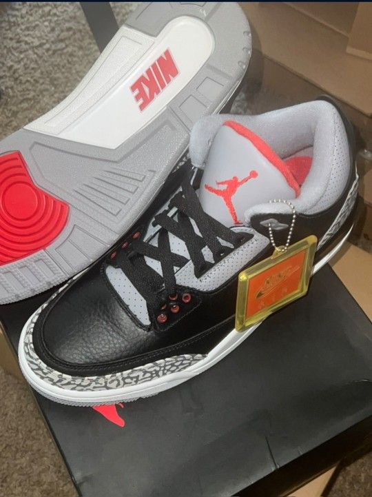 Air Jordan 3 Black Cement (2018)