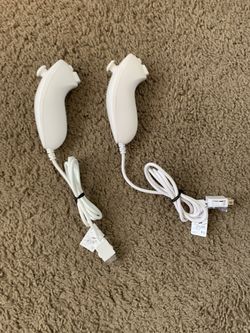 Nintendo Wii Nunchuks