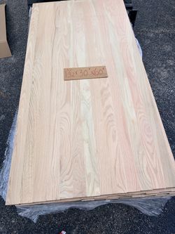 Red Oak stair tread panels 1 1/32”x30”x60”