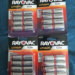 Rayovac 3V Batteries, Photo  Lithium, 8 Count  (4 Pack) 32 TOTAL  Exp 12/2034