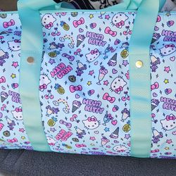 New Hello Kitty duffle overnight bag