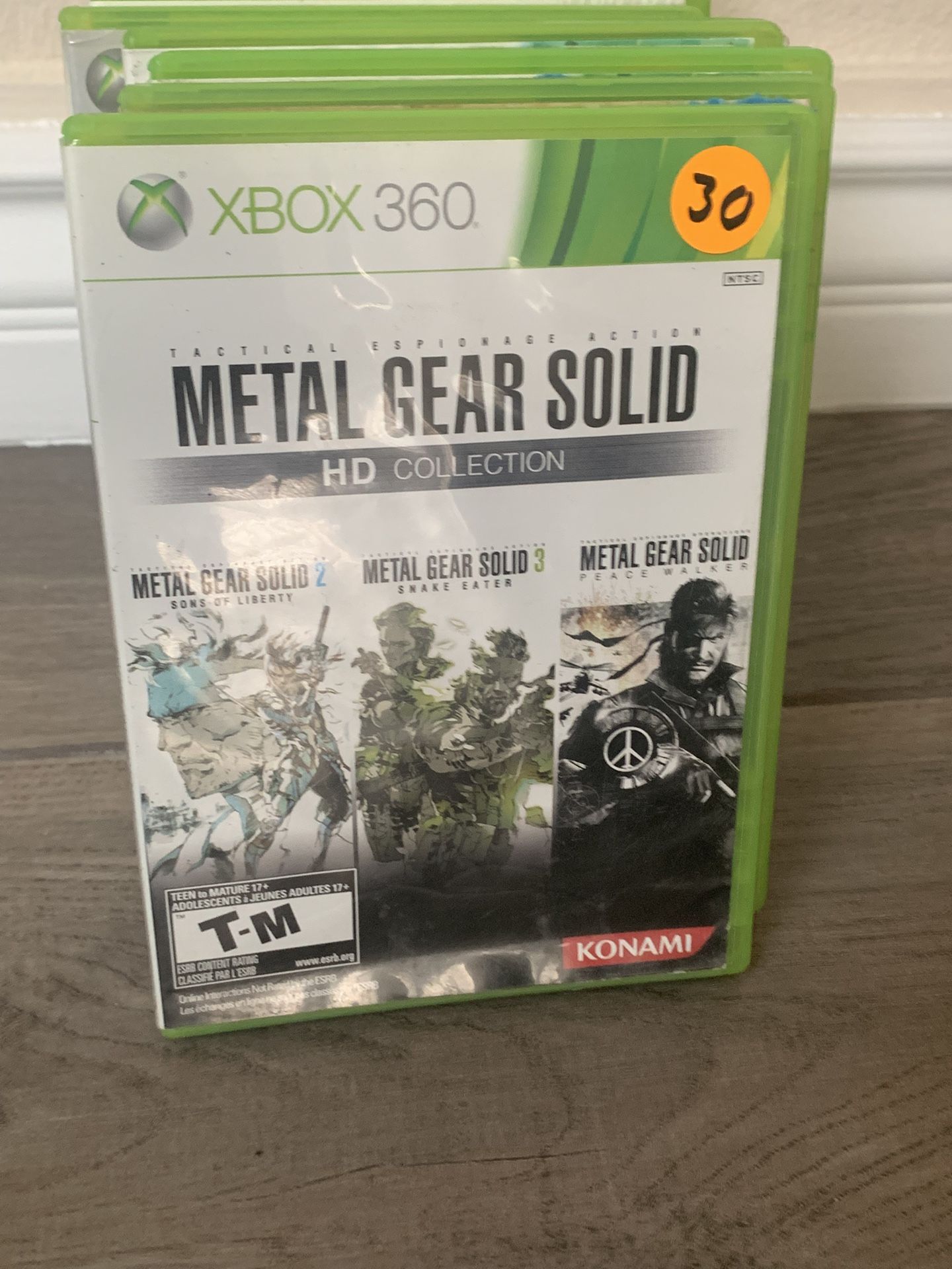 Metal Gear Solid HD Collection Xbox 360