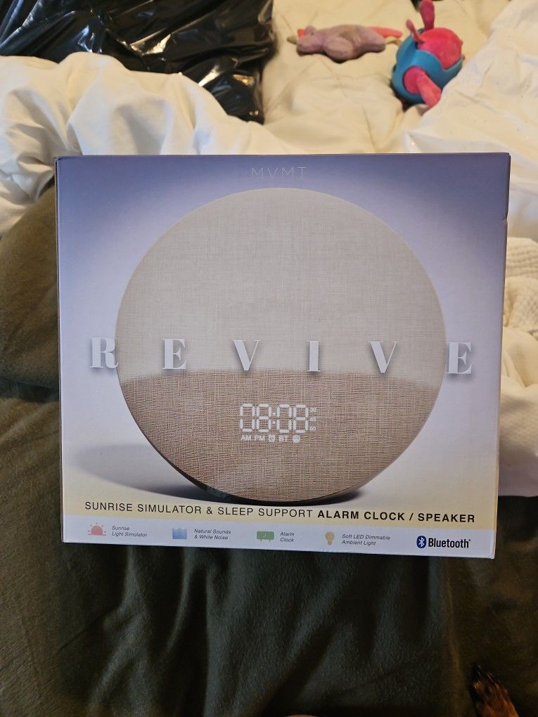 Revive Sunrise Simulator Alarm Clock Speaker