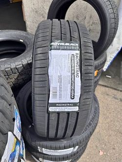 225/45R18 ROYAL BLACK RACING TRAC 95W XL new 4 tires Free Mount Balance installed