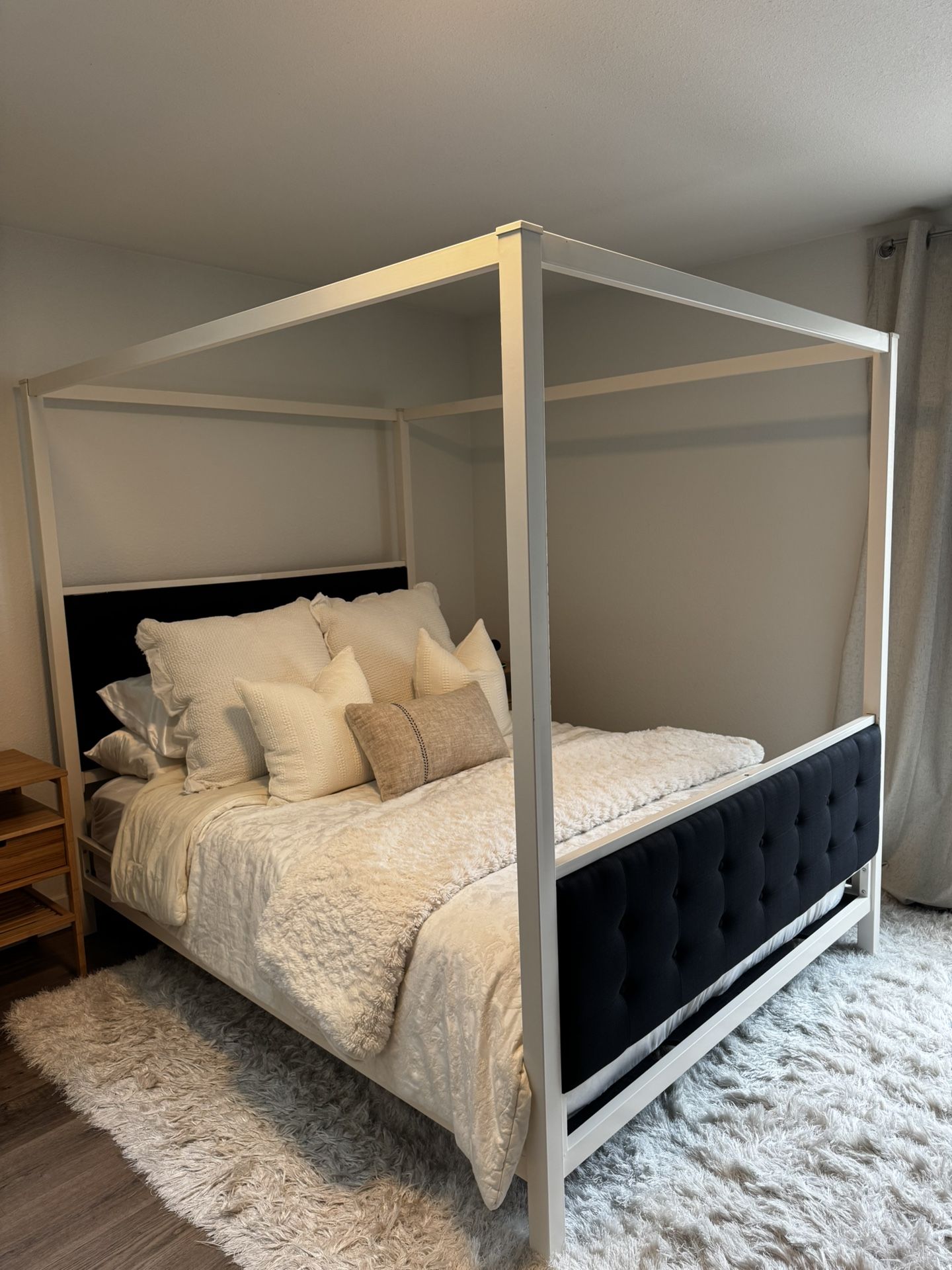 Queen Bed Frame + Mattress