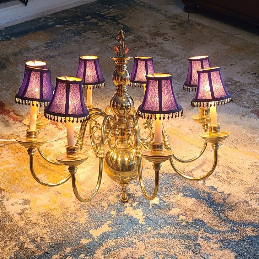Brass Chandelier