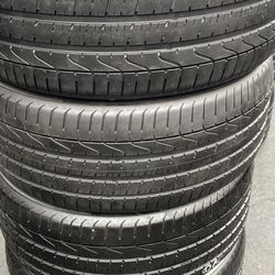 4 Llantas Usadas Pirelli PZero 285/40/22 $300 Las 4