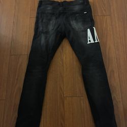 Black Amiri Jeans Size 34