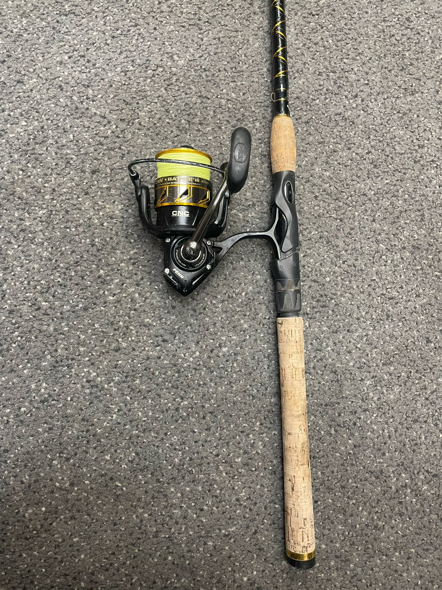 Penn Battle III 4000 Spinning Combo 