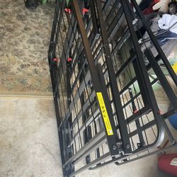 Queen Bed frame By Lull  No Headboard Attachment 