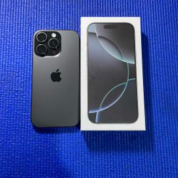 Iphone 16pro 256gb Black Unlocked