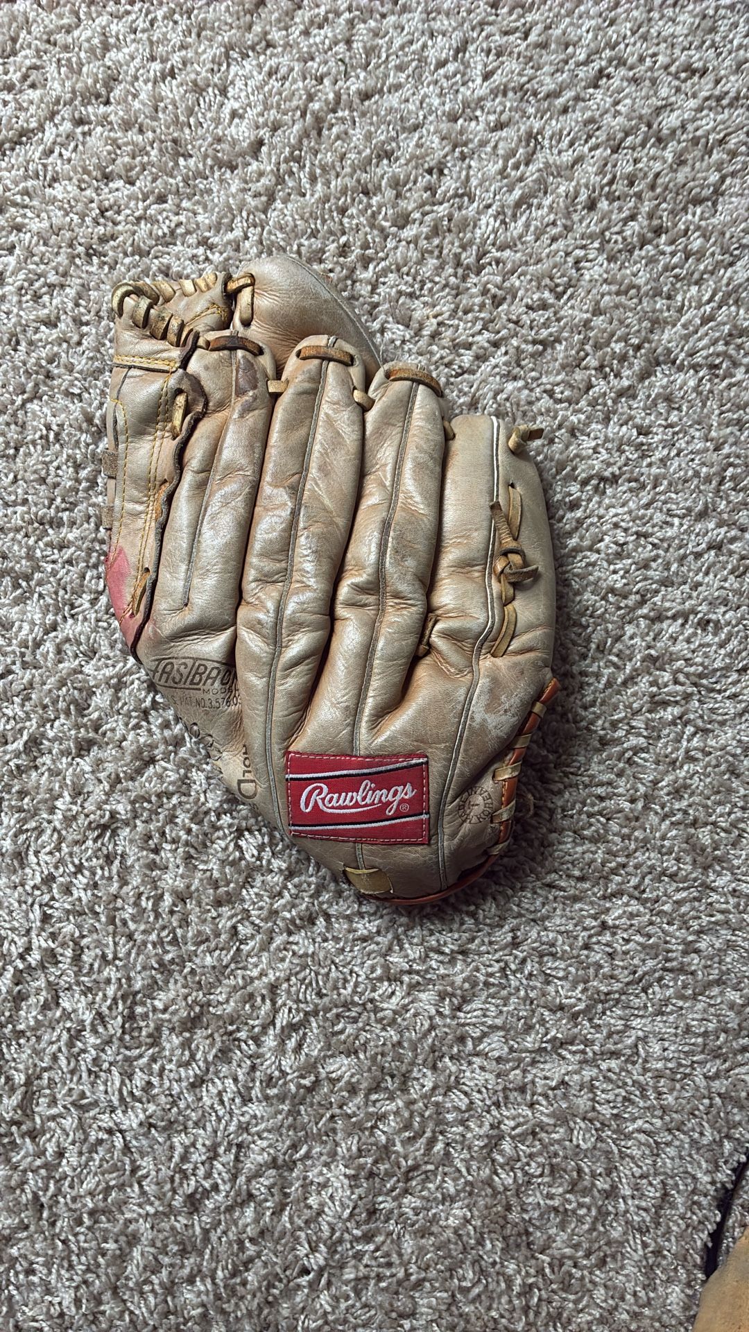 Old Baseball Left Handed Glove