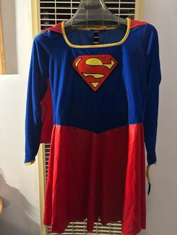 Supergirl Halloween Costume Dress
