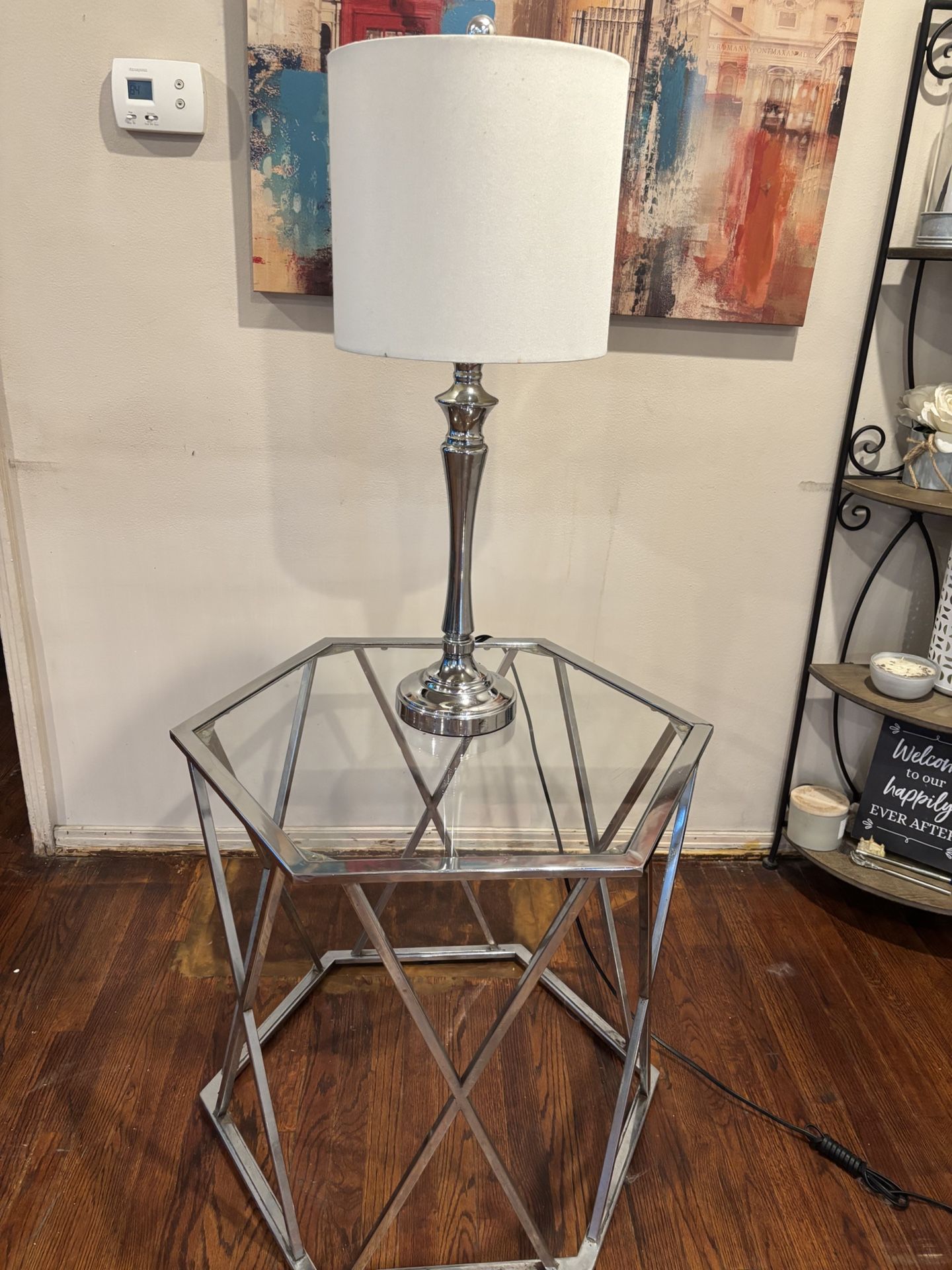 End Tables and Table Lamps
