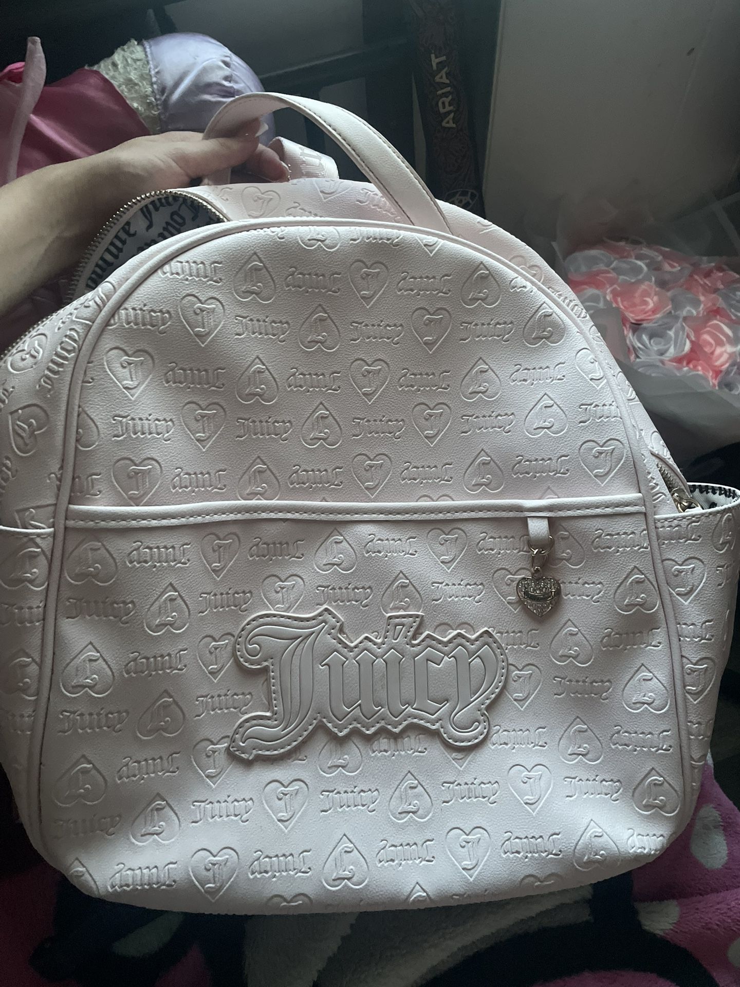 Cute Baby Pink Juicy Couture Backpack