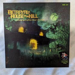 Betrayal At House On The Hill 2nd Edition