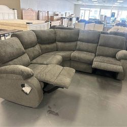 NEW🏞️ Delivery and Finance Available 🏞️Museum 2 Piece Reclining Sectional ▪️# Sofa # Loveseat # Couch # Living Room Set Options Available