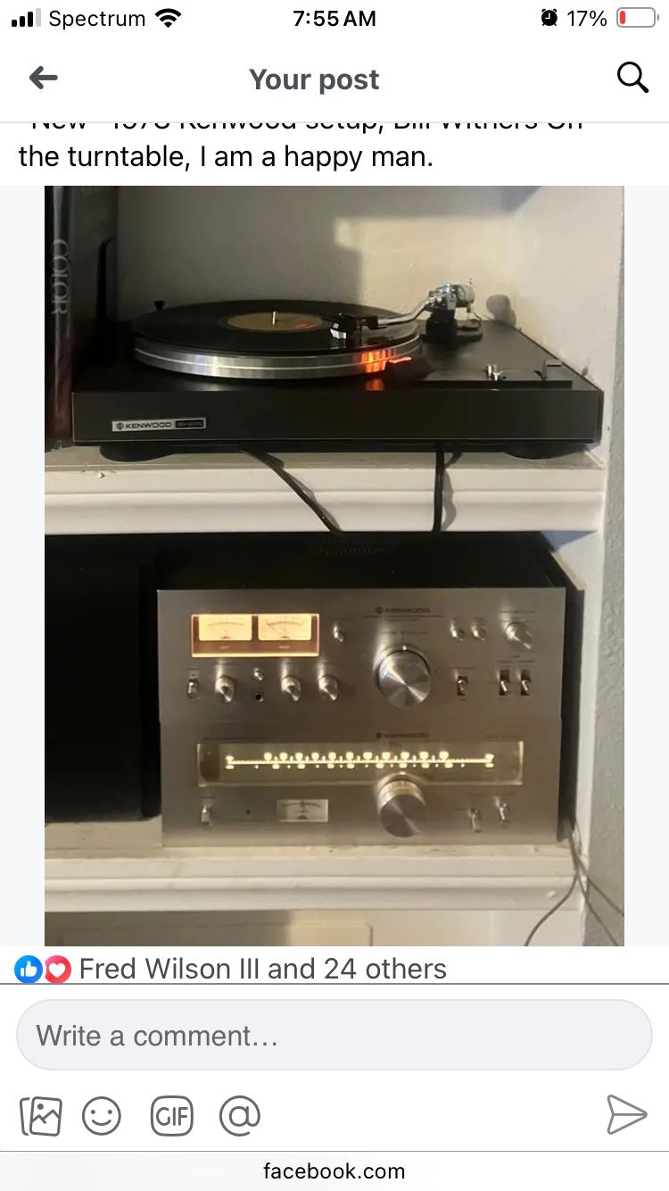 Vintage Kenwood Hifi System