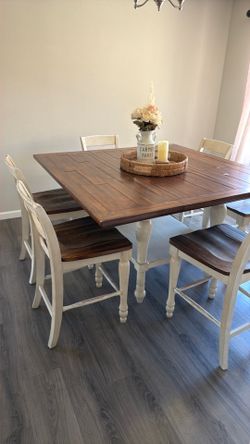 White Dining Set