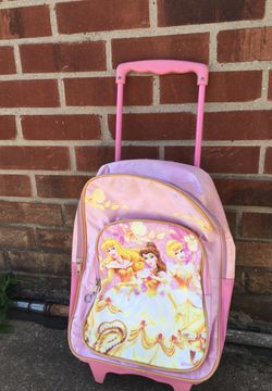 Princess Backpack with Wheels