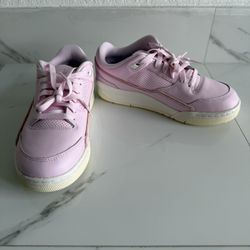 Size 7 M / 8.5 W - Jordan Flight Court Pink Muslin Sail (GS) - New - Damage Box