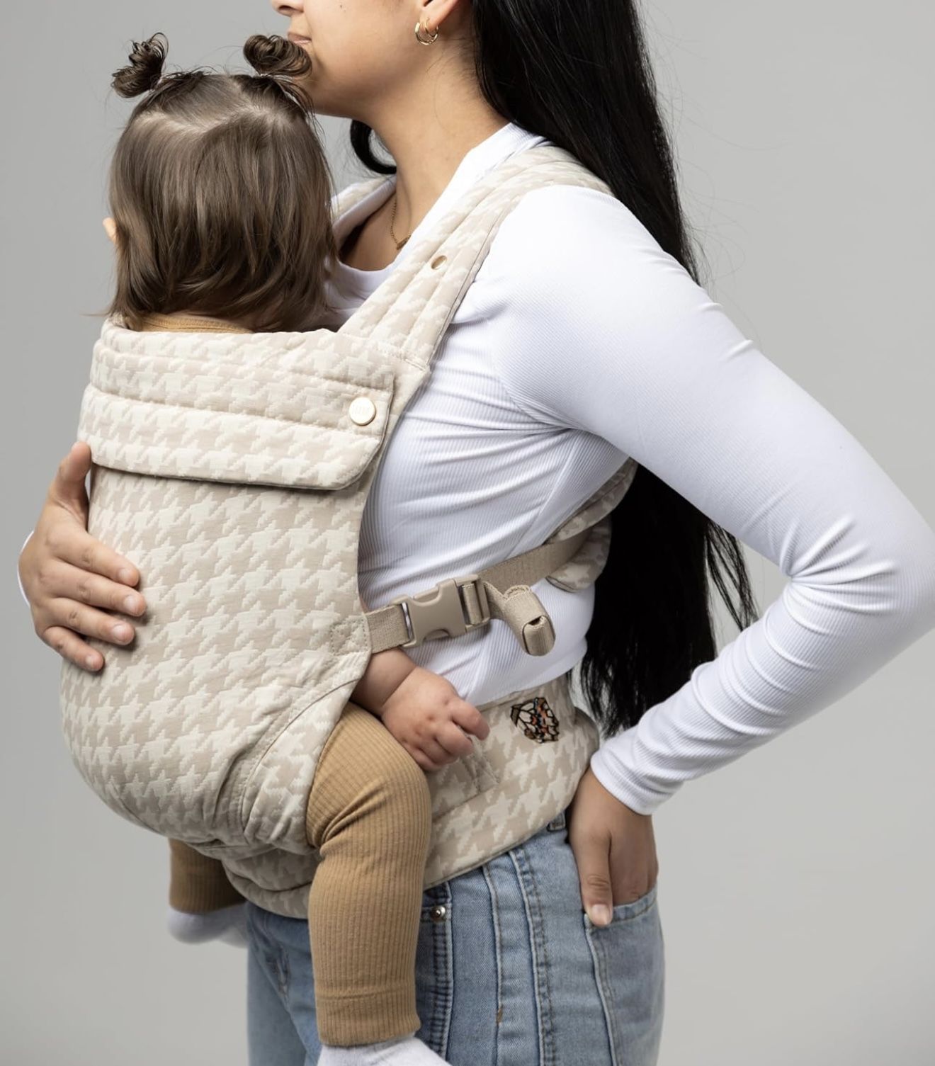 Mabē Monarch Carrier - Houndstooth