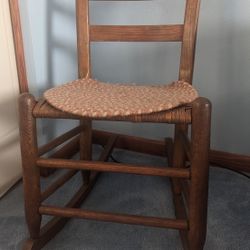 Vintage Child's Rocking Chair