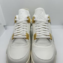 Jordan 4 Gold metallic 