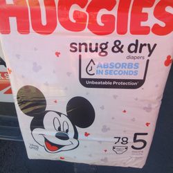 Huggies Diapers Sz 5